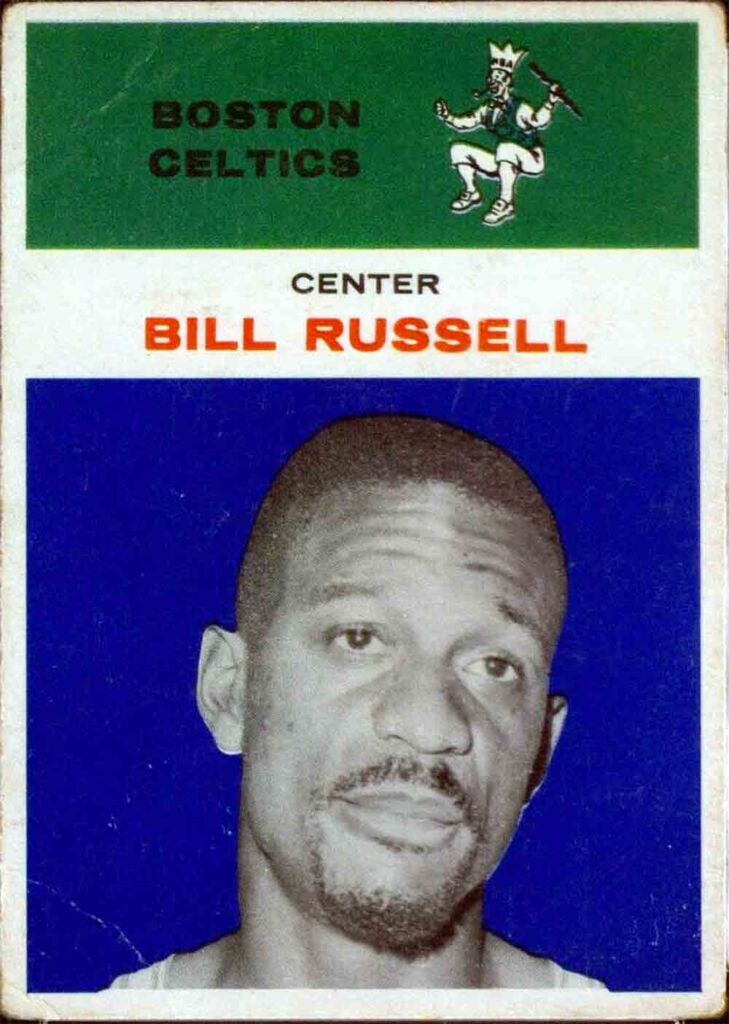 Cartão de Bill Russel para o ano de 1961 (Imagem; Divulgação)