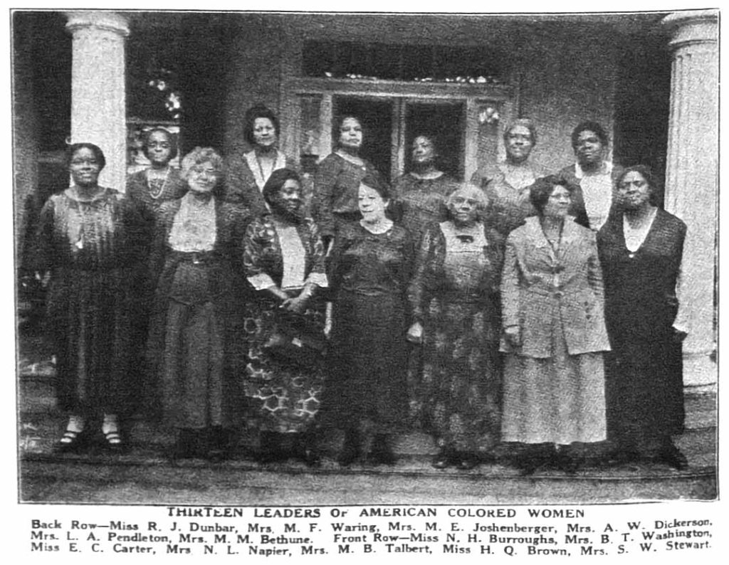 A Associação Nacional de Mulheres de Cor, criada em julho de 1896 (Imagem: Reprodução)