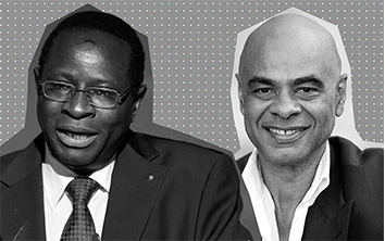 Karamba Diaby e Charles Huber, primeiros deputados da Alemanha