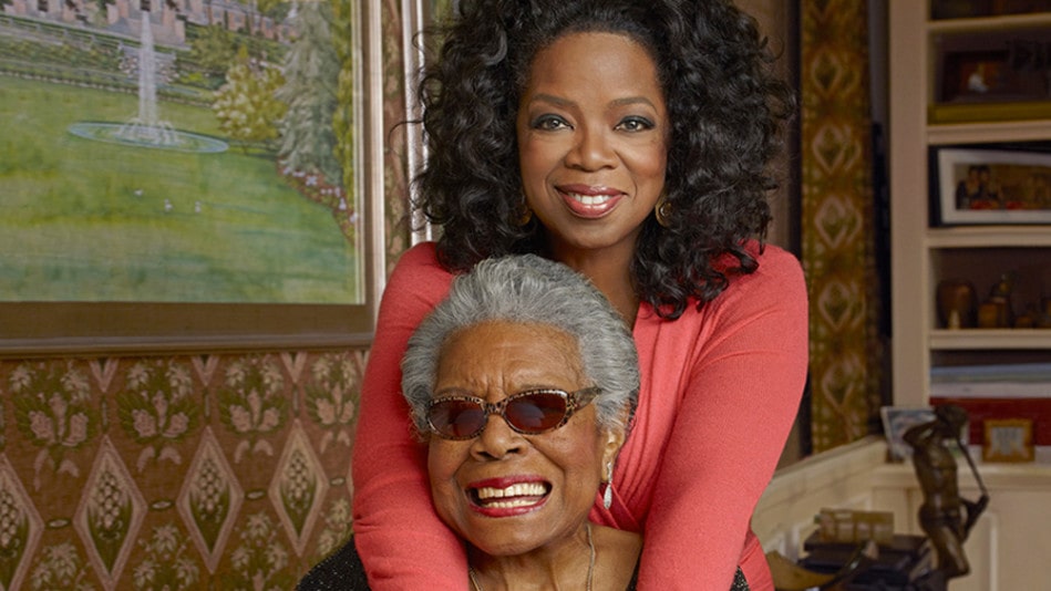 Oprah e Maya Angelou (Imagem: Joe Pugliese)