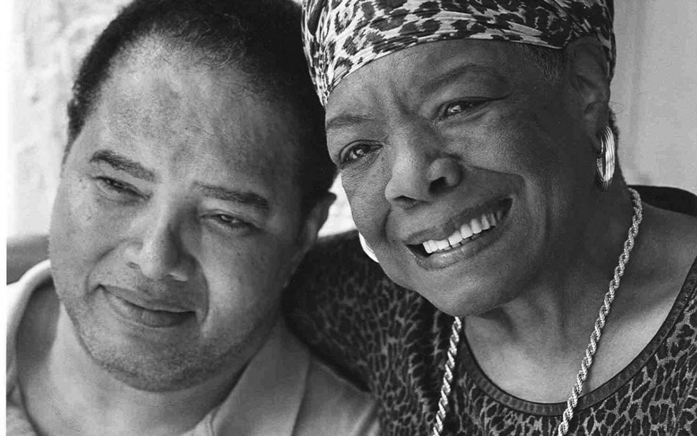 Maya Angelou e seu filho