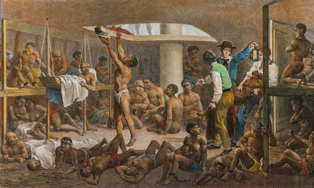 Navio Negreiro, 1830, Rugendas