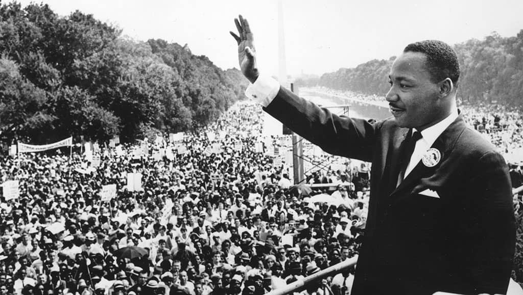 Martin Luther King Washington March