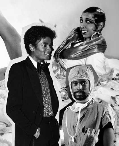 Josephine Baker, Michael Jackson e Ben Carson (Imagem: Reprodução)