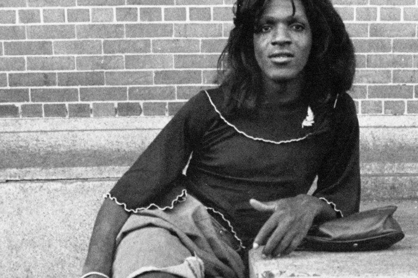 Marsha P. Johnson, em uma foto do documentário "The Death and Life of Marsha P. Johnson". (Imagem: Reprodução)