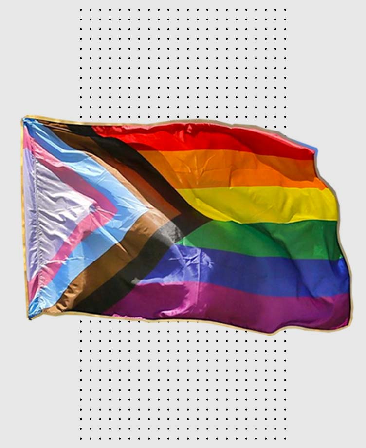 Nova bandeira lgbtqiap negro