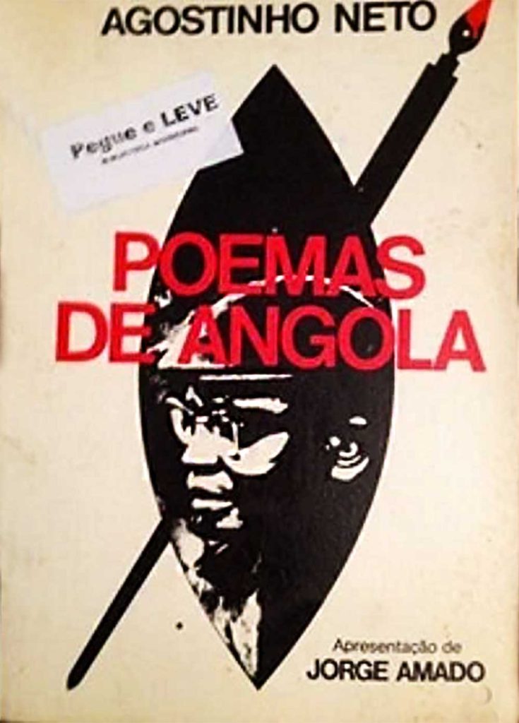Capa do livro "Poemas de Angola", de Agostinho Neto (Imagem: Reprodução | Goodreads)