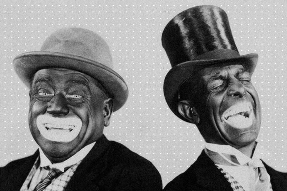 Show de menestréis nos Estados Unidos em 1931, com o uso de black face (Imagem: Reprodução | Getty Images)