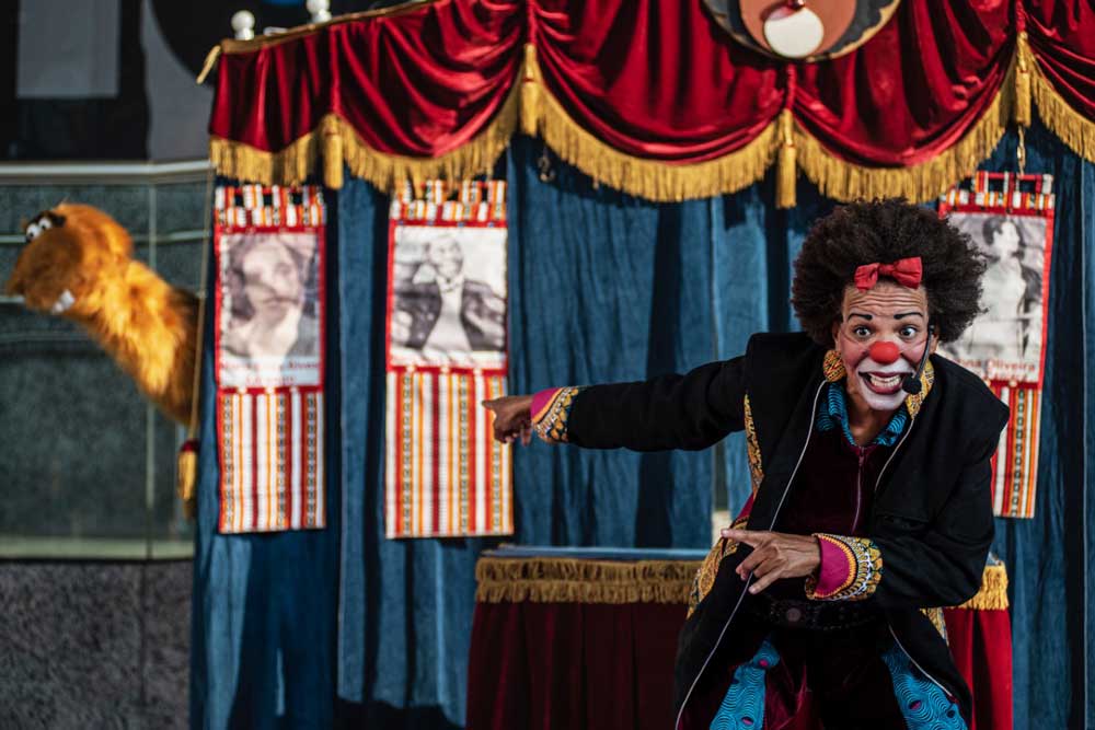 Espetáculo infantil “Quizumba” apresenta artistas negros que abriram os caminhos do circo no Brasil (Imagem: Divulgação)