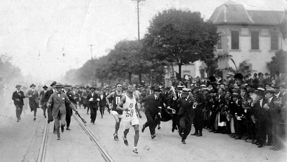 Alfredo Gomes, Paulo Gomes da Silva, corrida, 1921