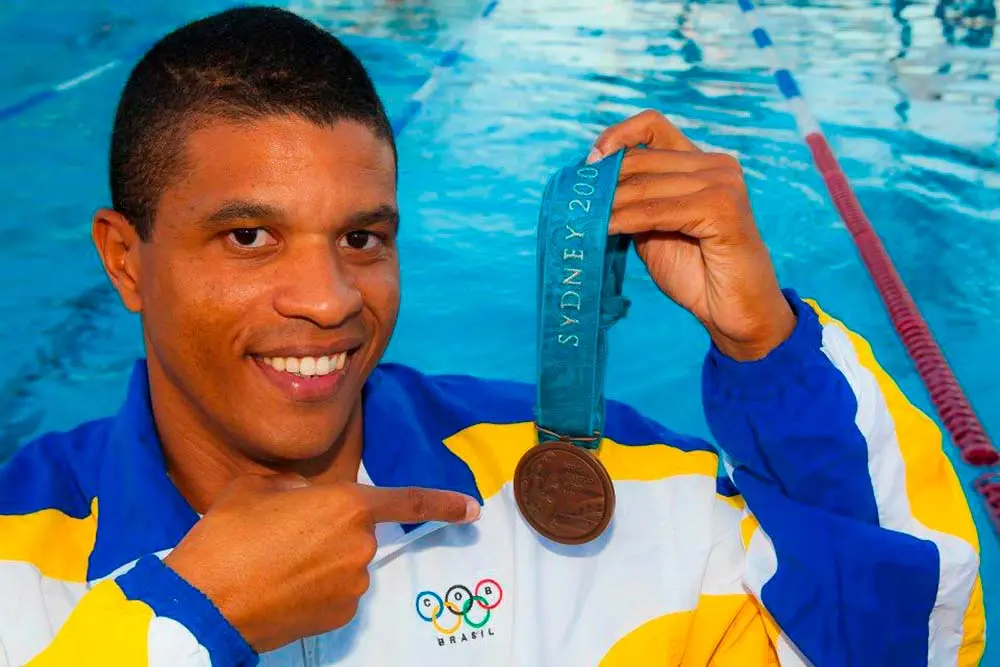 Edvaldo Valério, medalhista, Jogos Olímpicos, Sidney 2000