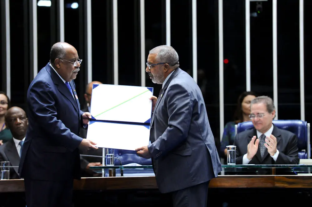 Benedito Gonçalves, Senado, Comenda Senador Abdias Nascimento