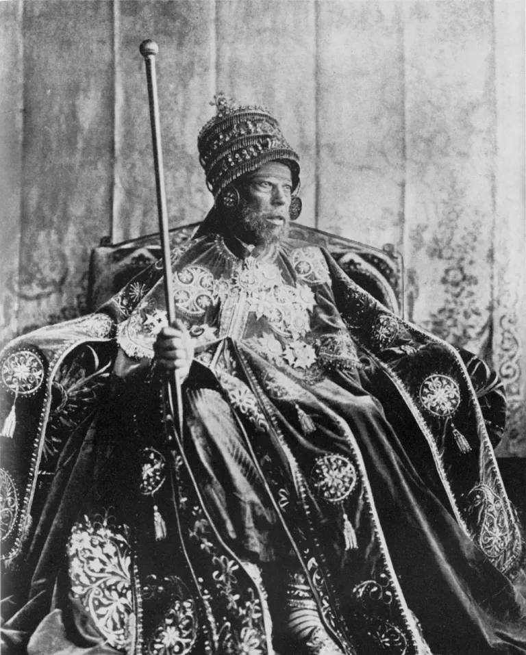 Menelik II, Etiópia