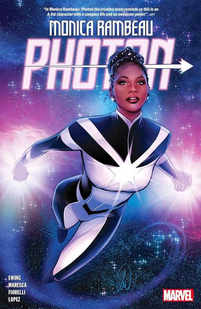 Capa do quadrinho "Photon", com Monica Rambeau (Imagem: Reprodução | Marvel)