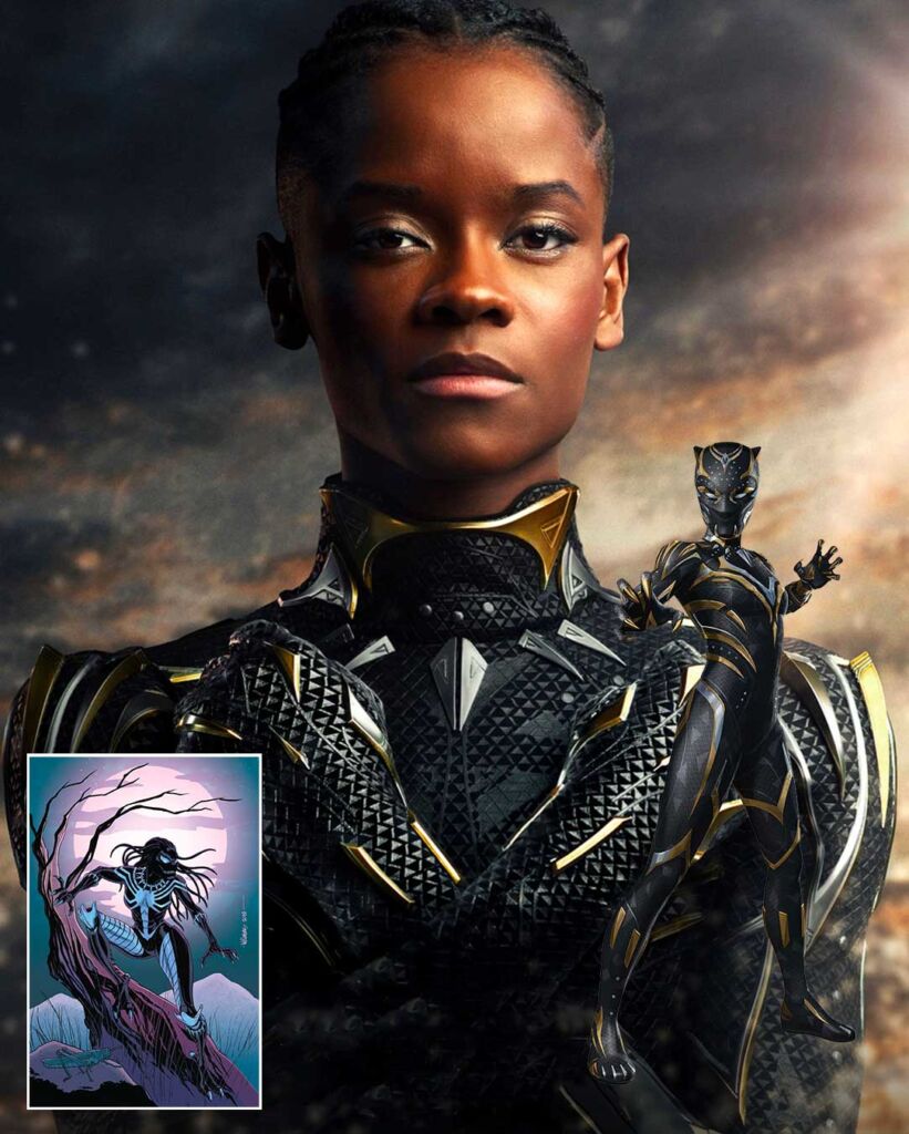 Ngozi e Shuri (Imagem: Reprodução)