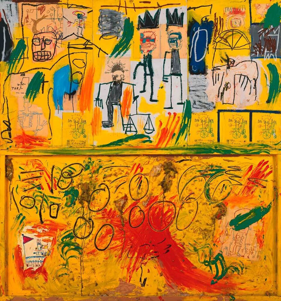 Yellow Tar and Feathers – Jean-Michel Basquiat