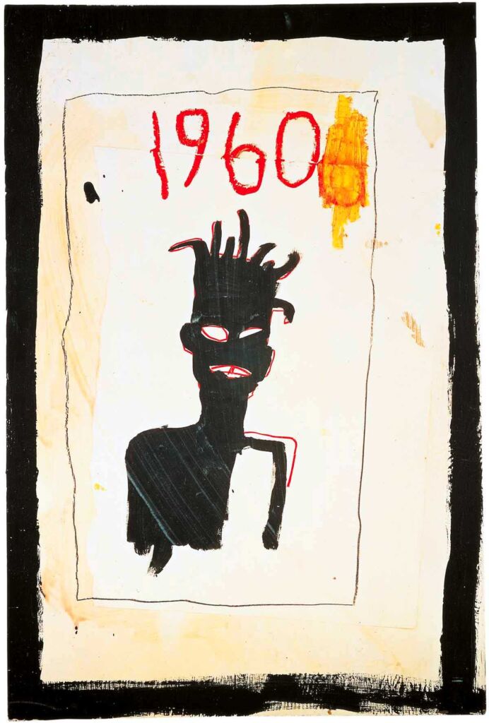 Obra sem título, de Basquiat (Imagem: Reprodução)