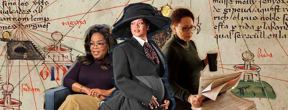 Rihanna, Oprah e Sheila (Imagem: Reprodução)