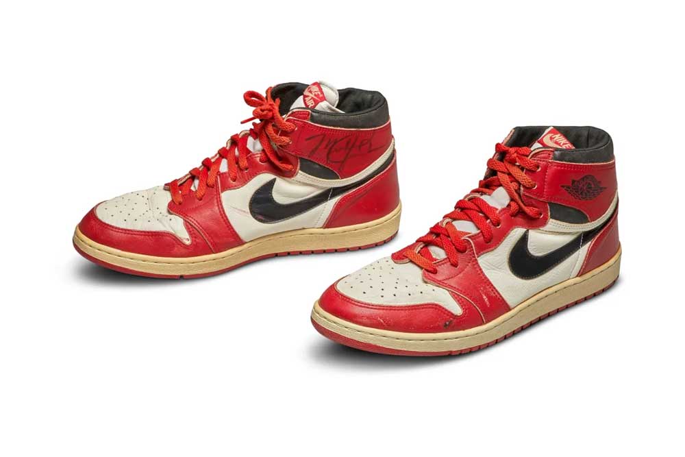 Air Jordan Assinado (Foto: Sotheby's)