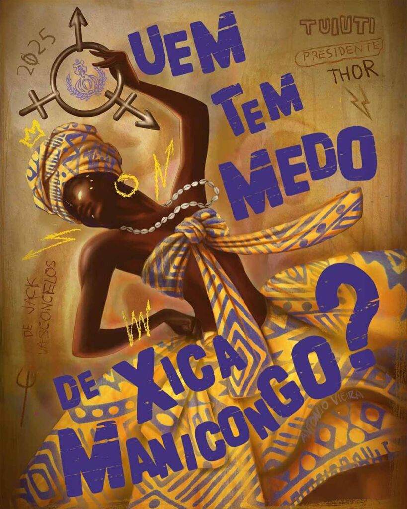 Capa do Livro "Quem tem medo de Xica Manicongo" (Imagem: Divulgação)