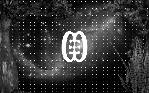 Ubuntu, nós e a natureza – Visão do Cosmos Com Adinkra Eze Ne Tekrema, Baobás e espada de são jorge