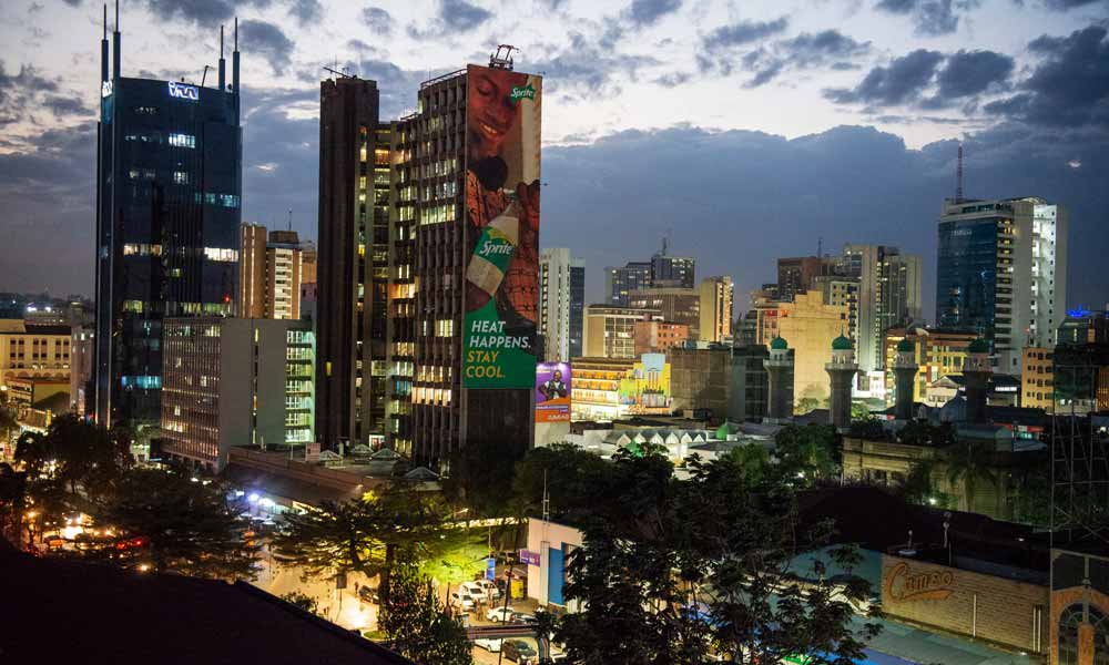 Kenya A cidade de Nairobi, capital do Quênia (Imagem: Eric Osiakwan)