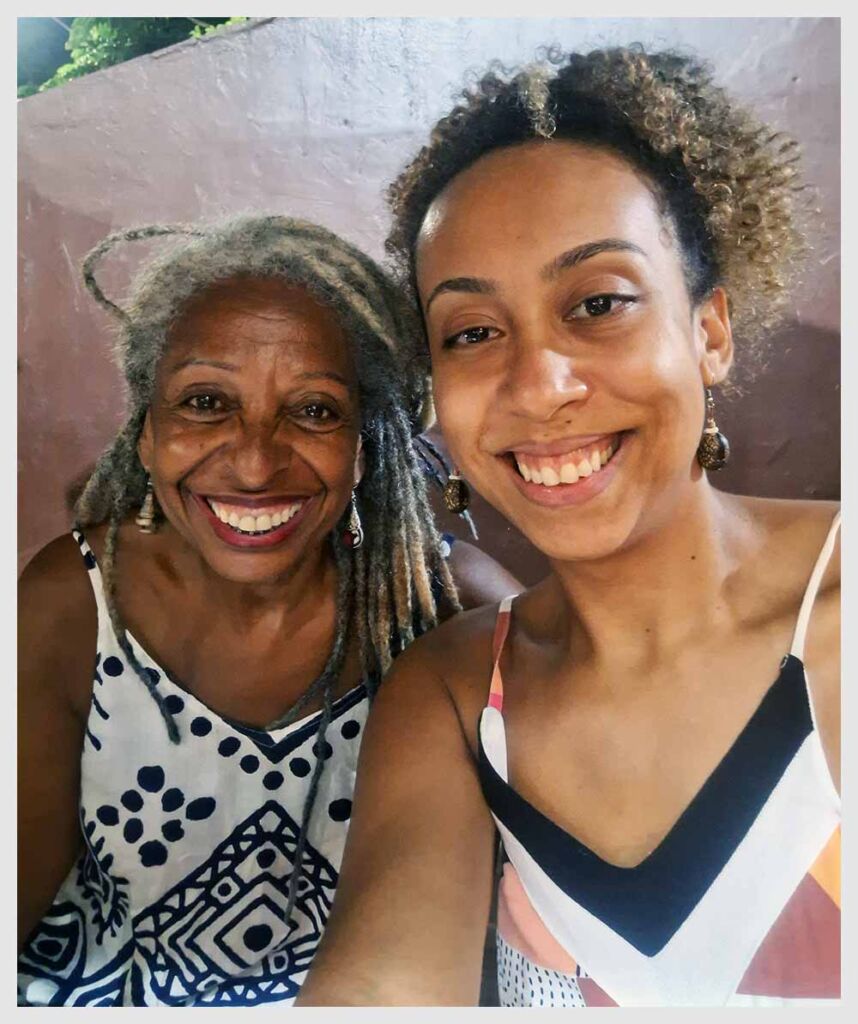 Tania Regina e Rayane de Freitas (Imagem: Acervo Pessoal)