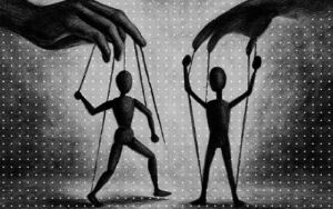 DESTAQUE Medicalização da Vida com marionetes e mãos