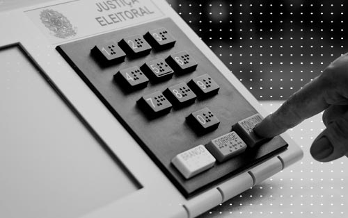 Destaque edição Qual é a cor do seu voto?