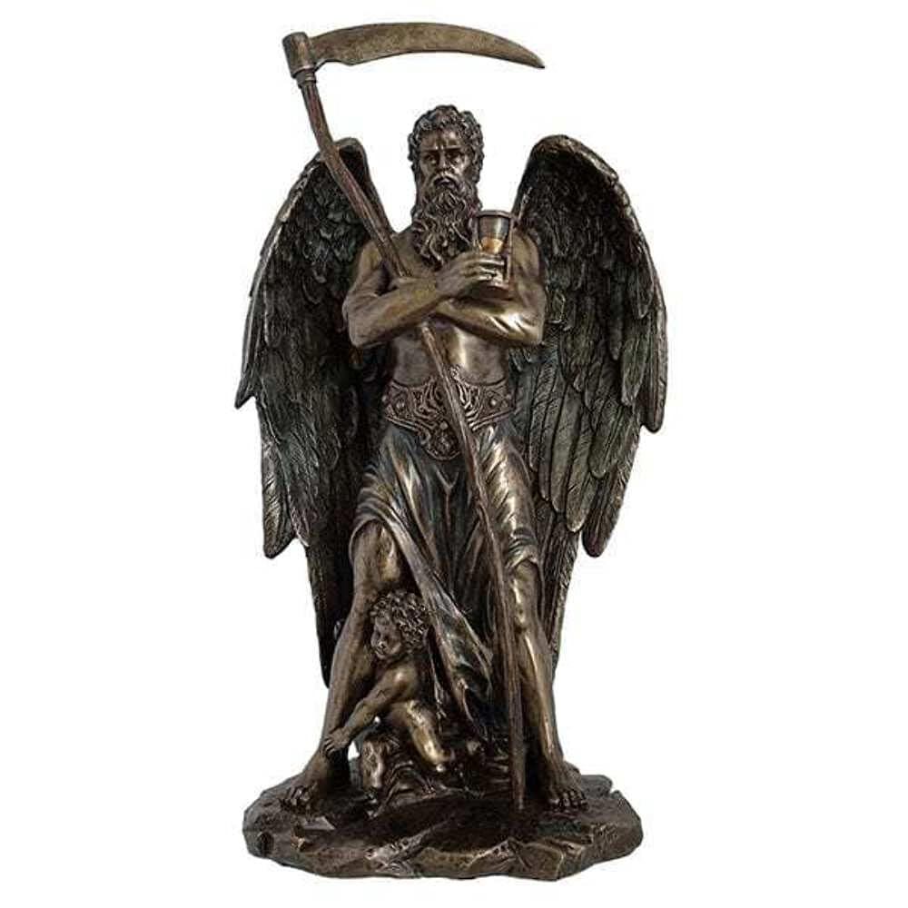 Estátua de Cronos, deus do tempo da mitologia grega (Imagem: Reprodução)