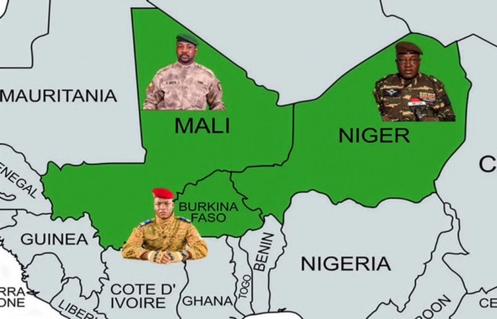 Aliança dos Estados do Sahel (Imagem: Economia e Mercado)